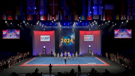 OC All Stars - Black [2024 L6 Senior XSmall Coed Semis] 2024 The Cheerleading Worlds