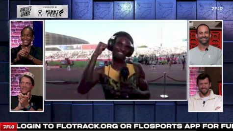Jacory Patterson Runs 400m Meet Record at Rabat Diamond League | Post-Race Interview