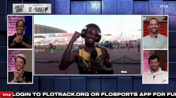 Jacory Patterson Runs 400m Meet Record at Rabat Diamond League | Post-Race Interview