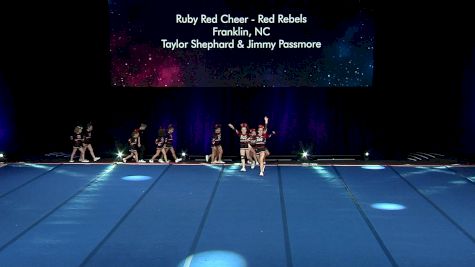 Ruby Red Cheer - Red Rebels [2024 L1 Performance Rec - 12Y (NON) - Small Semis] 2024 The Quest