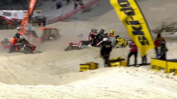 Highlights: Seneca Allegany Snocross National 2025 | Pro Race 3/3 Saturday