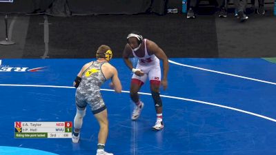 165 lb 7th Place, Peyton Hall, West Virginia vs Antrell Taylor, Nebraska