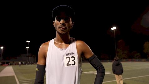Habtom Samuel After NCAA No. 2 All-Time 10k For Second At The TEN