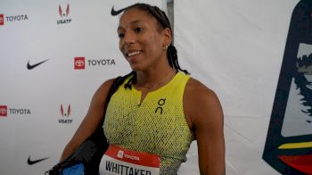 Bella Whittaker After Making the 400m Team