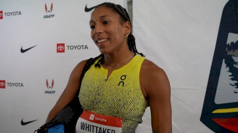 Bella Whittaker After Making the 400m Team