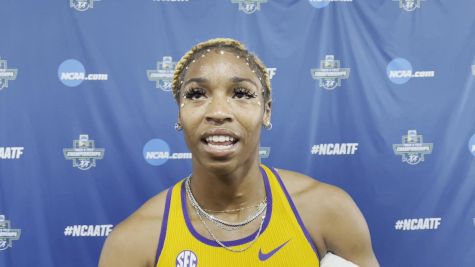 LSU's Alia Armstrong Wins The 100m Hurdles