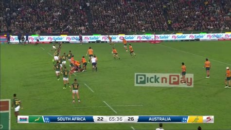Australia Star Max Jorgensen FOR THE LEAD vs. Springboks