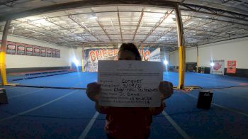 Cheer-riffic Techniques - Jr. Claws [L3 Junior - D2 - Small - A] 2021 Varsity All Star Winter Virtual Competition Series: Event V