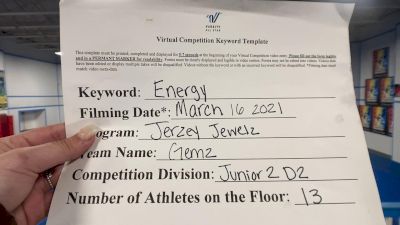Jerzey Jewelz - Gemz [L2 Junior - D2 - Small - A] 2021 Beast of The East Virtual Championship