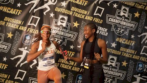 Akala Garrett Qualifies for Both Hurdle Finals