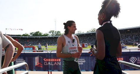 Geordie Beamish Runs Seasons Best in 3K SC in Stockholm Diamond League | Post-Race Interview