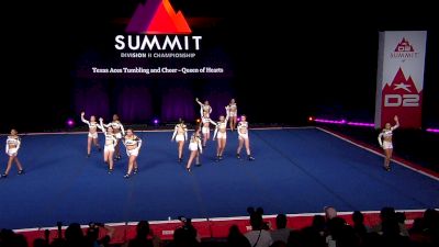 Texas Aces Tumbling and Cheer - Queen of Hearts [2022 L3 Senior - Small Finals] 2022 The D2 Summit