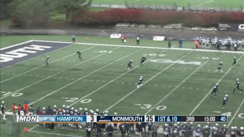 WATCH: Monmouth's Massive Kickoff Return Touchdown