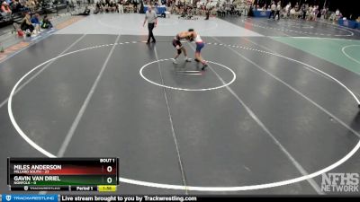 Miles Anderson&nbsp;over&nbsp;Gavin Van Driel