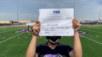 Madera South High [Varsity - Song/Pom - Novice] 2021 USA Virtual West Coast Spirit Championships