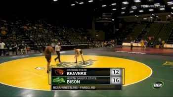 197 lbs - JJ Dixon (Oregon State) vs Michael Nelson (North Dakota State)