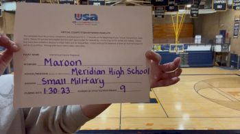 Meridian High School [Military - Small] 2023 USA Virtual Dance Regional