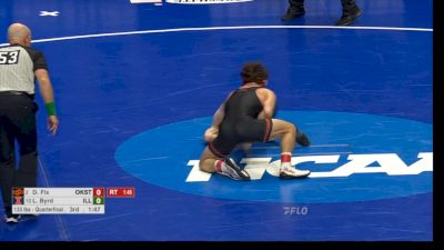 133 lb Quarterfinal, Daton Fix, Oklahoma State vs Lucas Byrd, Illinois