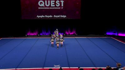 Apopka Royals - Royal Reign [2022 L3.1 Performance Rec - 8-18 (NON) - Small Semis] 2022 The Quest