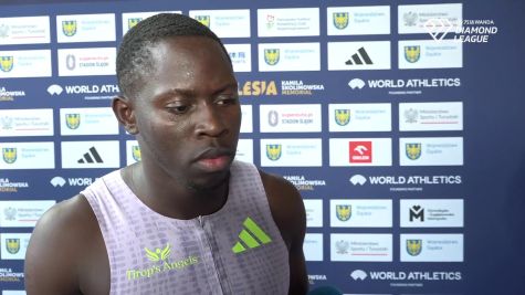 Oblique Seville Clocks 9.83, Takes The Win and Sets New Meeting Record in Silesia | 2026 Silesia Diamond League Post-Race Interview