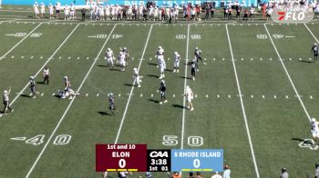 No. 8 Rhode Island vs. Elon Football Highlights | CAA Football Highlights