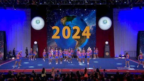 The Stingray Allstars - Marietta - Orange [2024 L6 Senior Large Semis] 2024 The Cheerleading Worlds