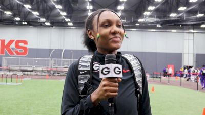 Mikeisha Welcome takes home a women's triple jump win for Georgia in the TJ