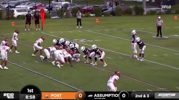 Highlights: Post vs Assumption | 2024 NE10 Football