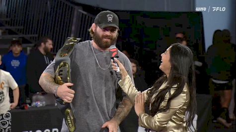 Hear From Gordon Ryan After Luke Griffith Wins The WNO Heavyweight Belt