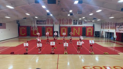 Corona High School - Varsity Show Cheer Novice Non Tumbling [Varsity Show Cheer Novice Non Tumbling] 2025 USA - Spirit Regional I