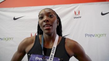 Rosey Effiong U.S. Indoor 400m Runner-Up