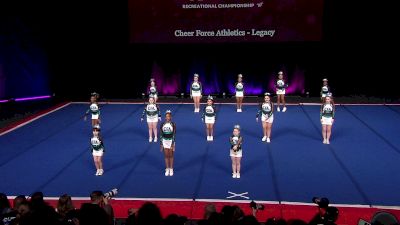 Cheer Force Athletics - Legacy [2022 L1 Performance Rec - 10Y (NON) - Small Semis] 2022 The Quest