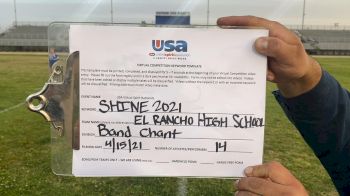El Rancho High School [High School - Band Chant - Cheer] 2021 USA Spirit & Dance Virtual National Championships