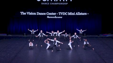 The Vision Dance Center - TVDC Mini Allstars - Symphony [2021 Mini Contemporary / Lyrical Semis] 2021 The Dance Summit