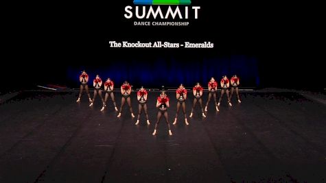 The Knockout All-Stars - Emeralds [2021 Youth Pom - Small Finals] 2021 The Dance Summit