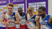 U.S. Men's 4x400m Fights Off Some Exchange Zone Drama, On To Final At World Indoors