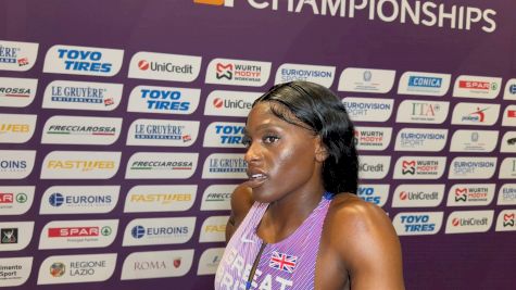 Daryll Neita Was Second At Euros In The 200m