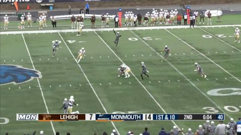 WATCH: Monmouth Return Interception For Touchdown
