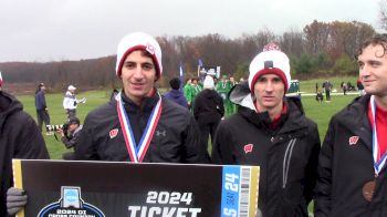 Wisconsin men take runner-up spot and will contest Nationals on home course