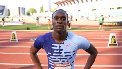 Sidi Njie Discusses His 400m Win At Nike Outdoor Nationals