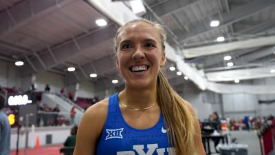 Lexy-Halladay Lowry After NCAA #4 All-Time 5k | BU Terrier Classic