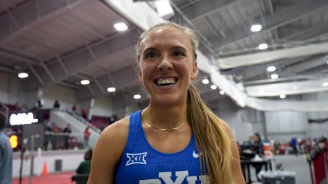 Lexy-Halladay Lowry After NCAA #4 All-Time 5k | BU Terrier Classic