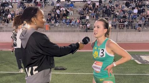 Klaudia Kazimierska of University of Oregon on 1500m Opener and Talks Importance of Enjoying Training
