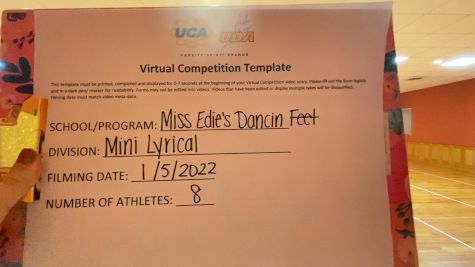 Miss Edie's Dancin Feet - Dance Stars(C/L) [Mini - Contemporary/Lyrical] 2022 UDA Battle of the Northeast Virtual Dance Challenge