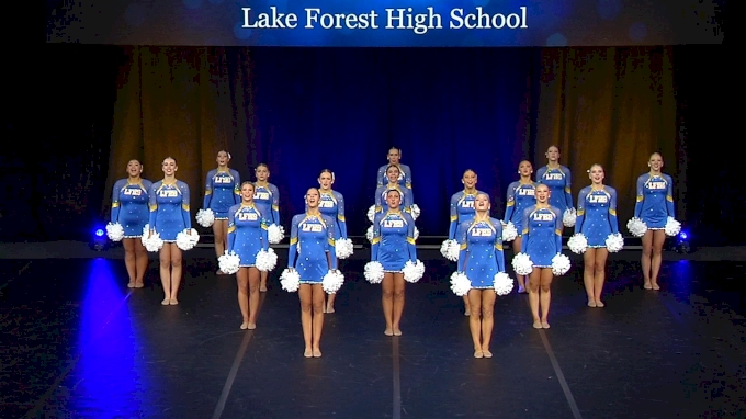 Lake Forest High School [2023 Large Varsity - Pom Semis] 2023 UDA ...