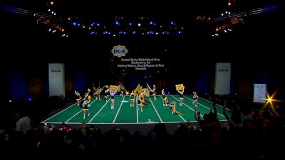 Central Bucks High School-West [2022 Medium Varsity Non Tumbling Game Day Finals] 2022 UCA National High School Cheerleading Championship
