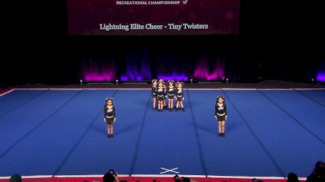 Lightning Elite Cheer - Tiny Twisters [2022 L1 Performance Rec - 6Y (NON) - Small Finals] 2022 The Quest