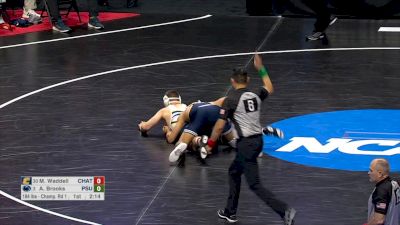 184 lb R32, Matthew Waddell, Chattanooga vs Aaron Brooks, Penn State