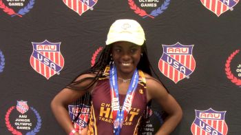 Zhoe Holt Clocks 24.72 For 200m Win In 12-Year-Old Division