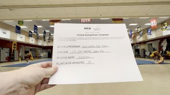 West Nassau High School [JV Non Tumbling Game Day] 2021 UCA December Virtual Regional
